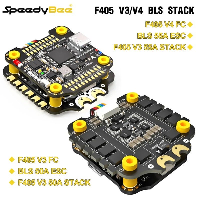 ชุดควบคุมการบิน SpeedyBee F405 - Speedybee F405 V4 Bls 55A Stack บทวิจารณ์และราคา
